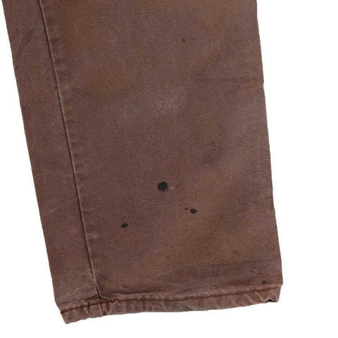 Vintage Dickies Work Pants Cell Pocket Brown