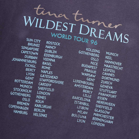 Vintage 1996 Tina Turner 'Wildest Dreams' T-Shirt