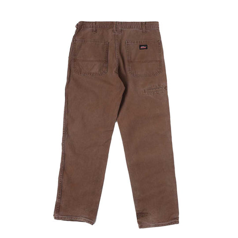 Vintage Dickies Work Pants Cell Pocket Brown