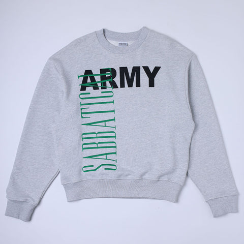 Sabbatical Sabbatical Army Crewneck Heather Grey