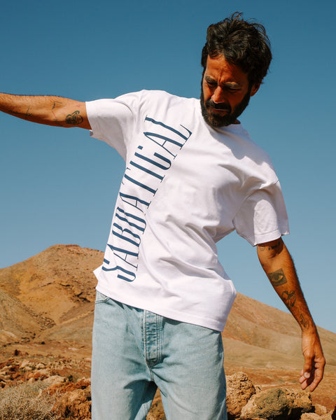Sabbatical Logo T-Shirt White