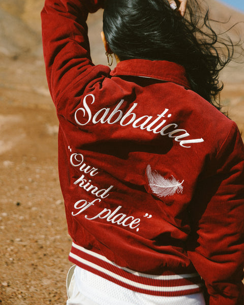 Sabbatical Forrest Varsity Jacket Sapphire Red