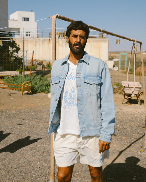 Sabbatical Script Shorts Campus Cotton