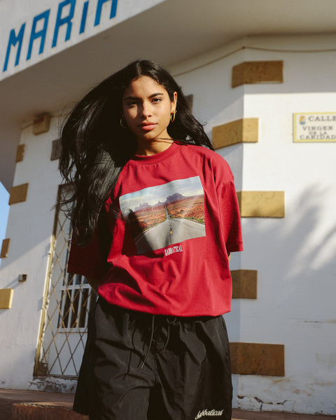 Sabbatical Valley T-Shirt Sapphire Red