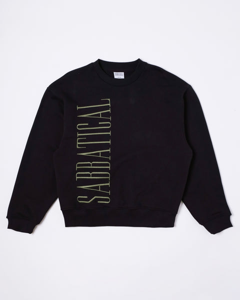 Sabbatical Logo Crewneck Black