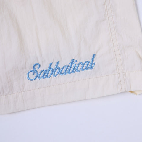 Sabbatical Script Shorts Campus Cotton