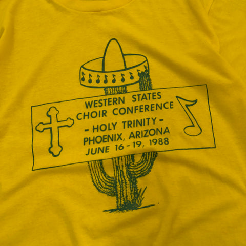 Vintage 80s Western States Choir Conference T-Shirt