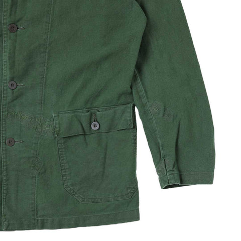 Vintage Swedish Military Army Green C46 Field Jacket