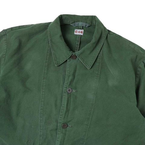 Vintage Swedish Military Army Green C46 Field Jacket
