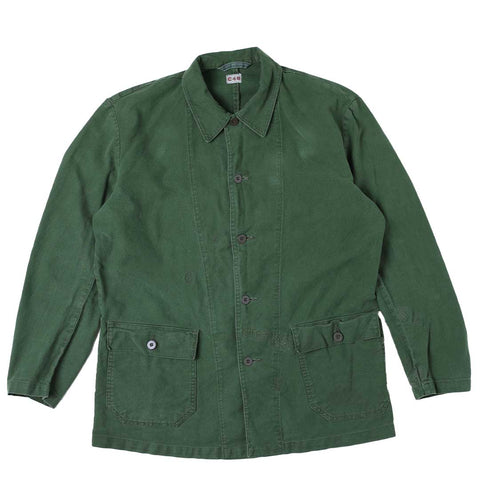 Vintage Swedish Military Army Green C46 Field Jacket