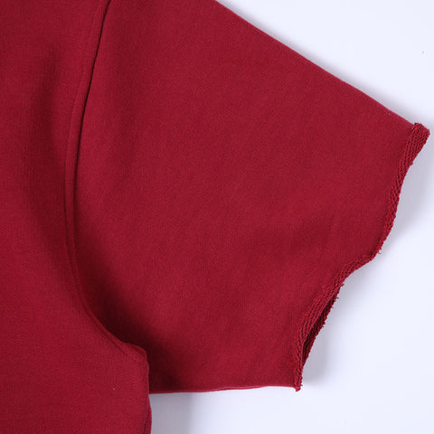 Sabbatical Crest Half Zip Sapphire Red