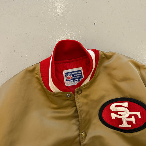 Vintage 90s Starter San Francisco 49ers Satin Jacket
