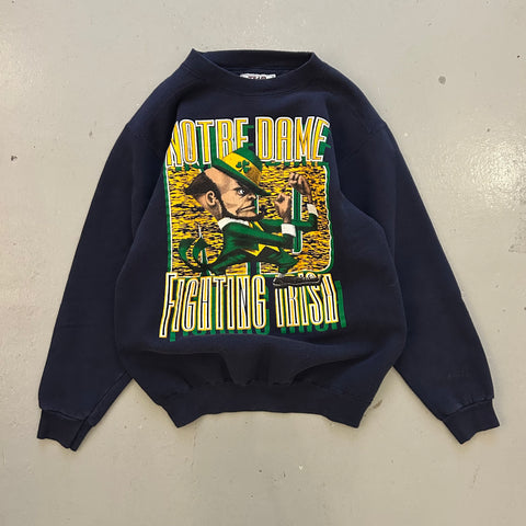 Vintage 90s Notre Dame Fighting Irish Sweatshirt