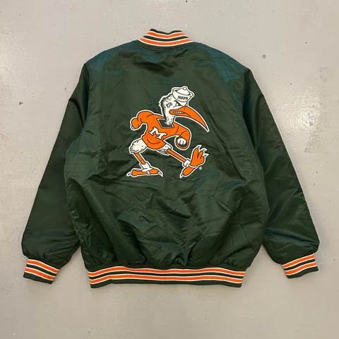 Vintage 00s Miami Hurricanes Starter Jacket