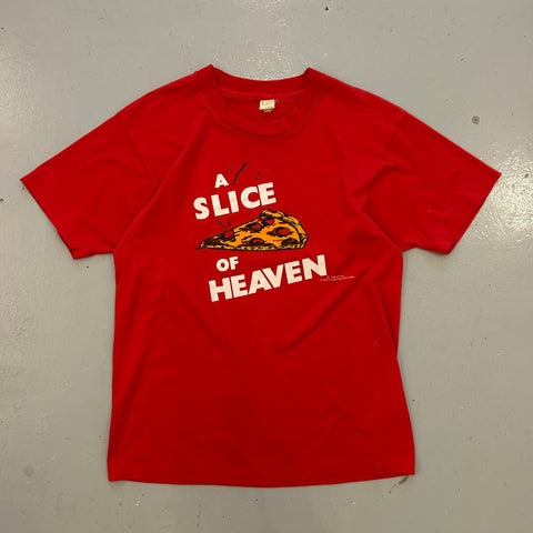 Vintage 80s A Slice of Heaven Mystic Pizza T-Shirt