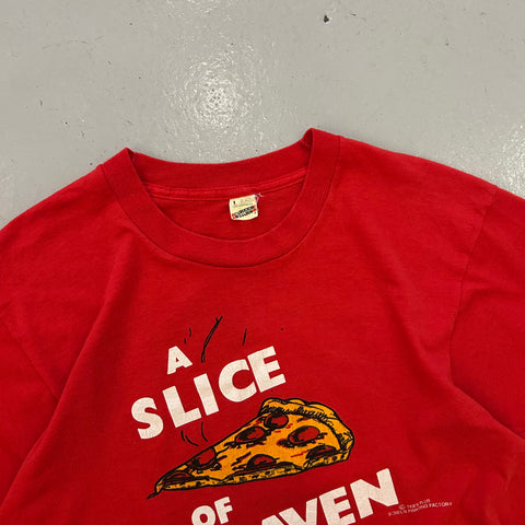 Vintage 80s A Slice of Heaven Mystic Pizza T-Shirt