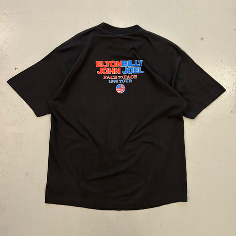 Vintage 1998 Elton John & Billy Joel Face to Face Tour T-Shirt