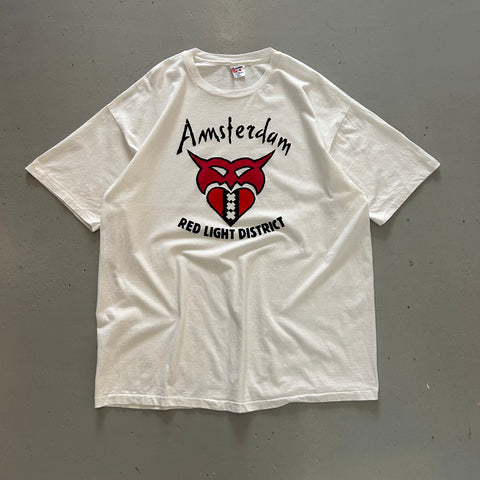 Vintage 90s Amsterdam Red Light District T-Shirt