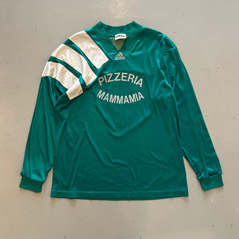 Vintage 90s Adidas Pizzeria Mammamia Jersey