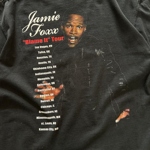 Vintage 00s Jamie Foxx Blame It Tour T-Shirt