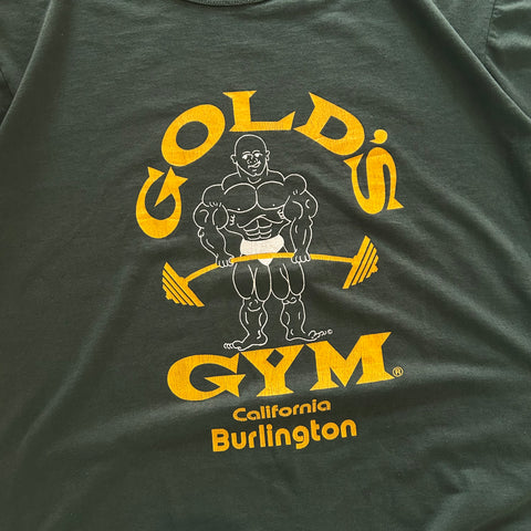 Vintage 90s Gold's Gym Burlington California T-Shirt