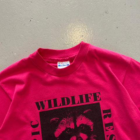 Vintage 80s Wildlife Olympic Rescue T-Shirt