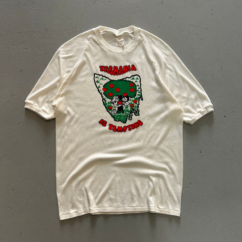 Vintage 80s Tasmania Is Tempting T-Shirt