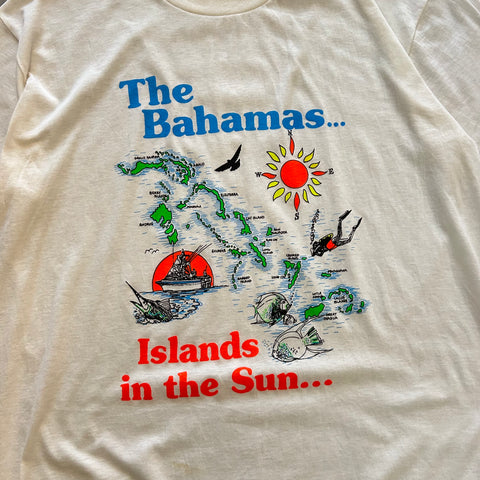 Vintage 90s Bahamas Island In The Sun T-Shirt