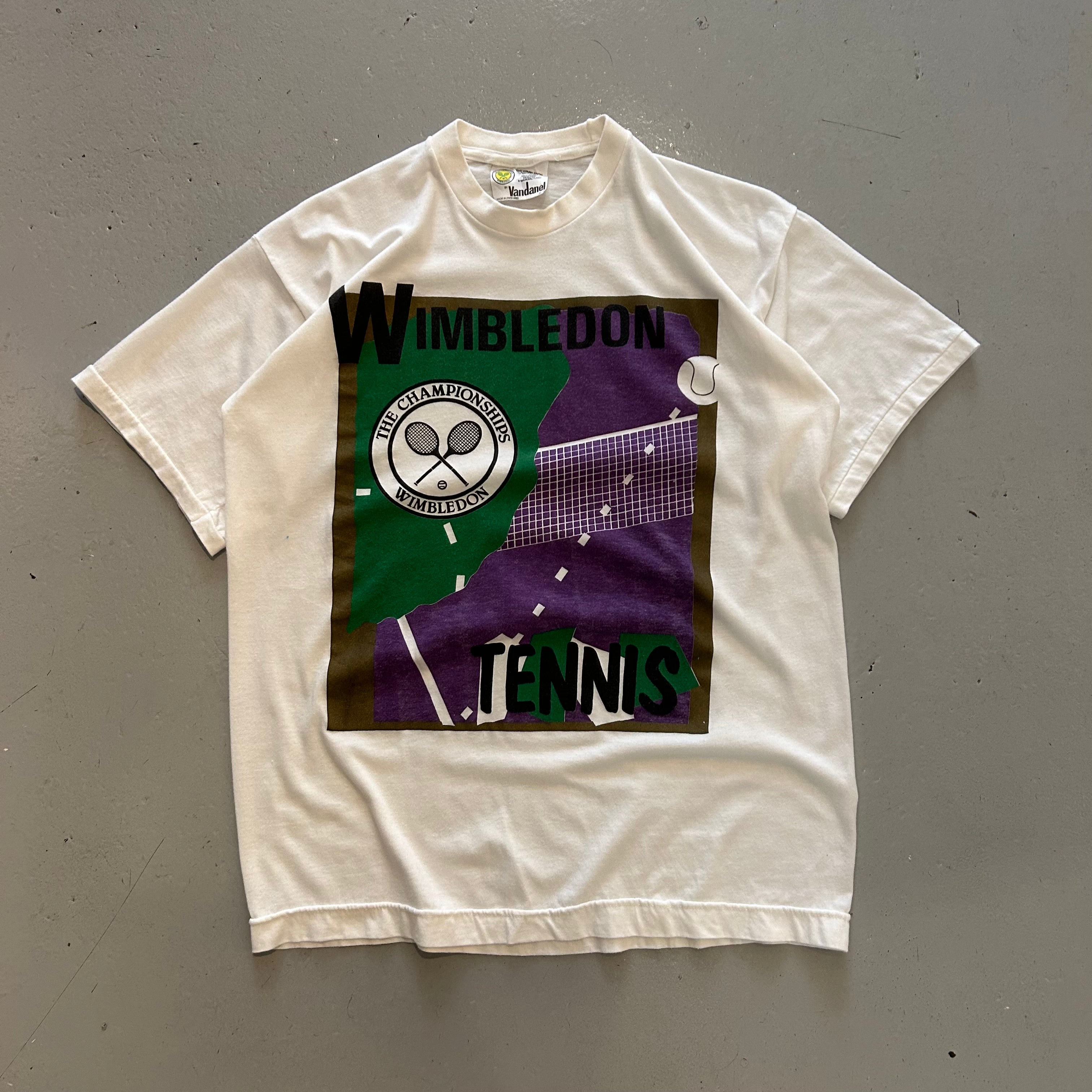 Vintage 90s Wimbledon Tennis T-Shirt – Sabbatical Vintage