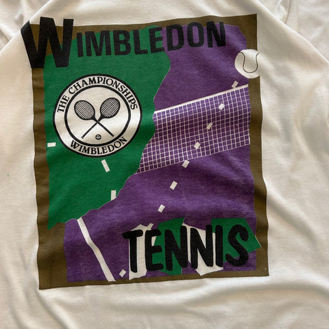 Vintage 90s Wimbledon Tennis T-Shirt