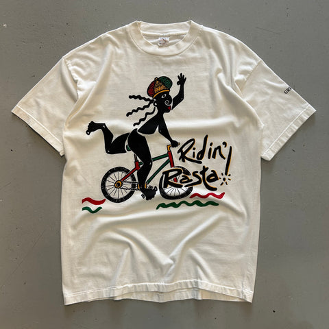 Vintage 90s Ridin' Rasta T-Shirt