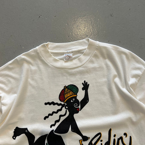 Vintage 90s Ridin' Rasta T-Shirt