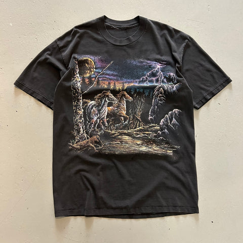Vintage 1993 Gardner Horses T-Shirt