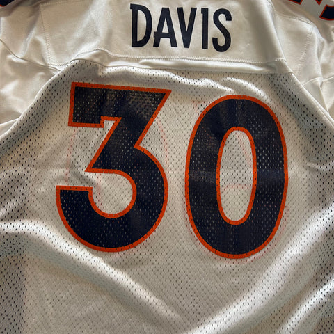 Vintage 90s Nike Broncos 30 Davis Jersey
