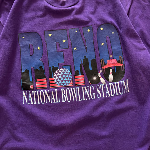 Vintage 90s Reno National Bowling Stadium T-Shirt