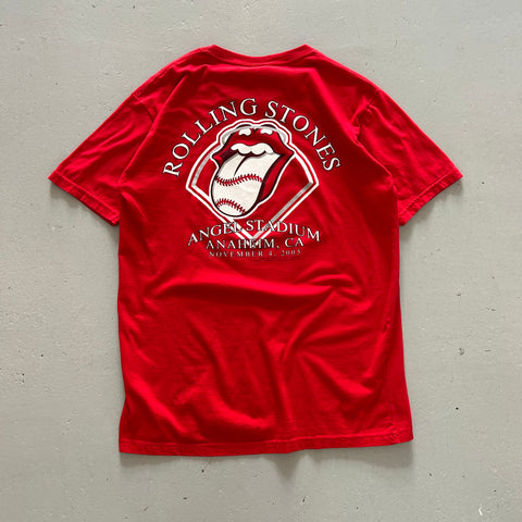 Vintage 2005 The Rolling Stones Angel Stadium T-Shirt