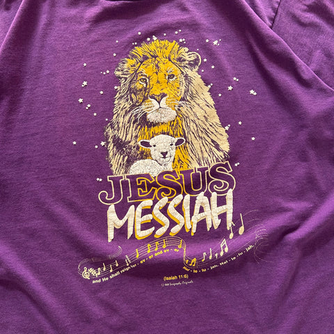 Vintage 1989 Jesus Messiah T-Shirt