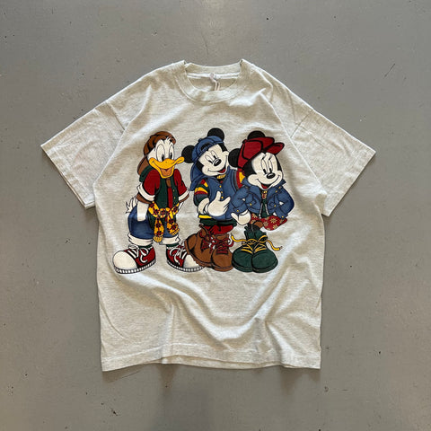 Vintage 90s Donald Mickey Minnie T-Shirt