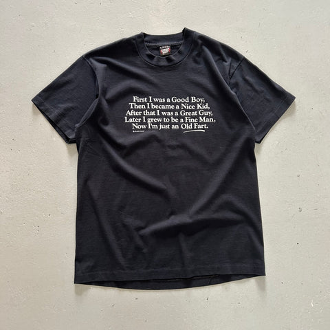 Vintage 90s 'First I Was a Good Boy' T-Shirt