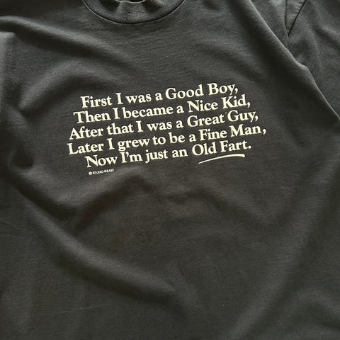 Vintage 90s 'First I Was a Good Boy' T-Shirt