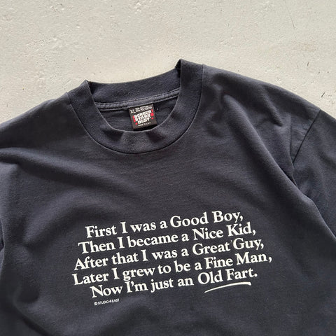 Vintage 90s 'First I Was a Good Boy' T-Shirt