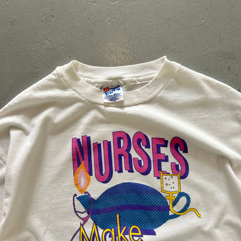 Vintage 90s Nurses Make History T-Shirt