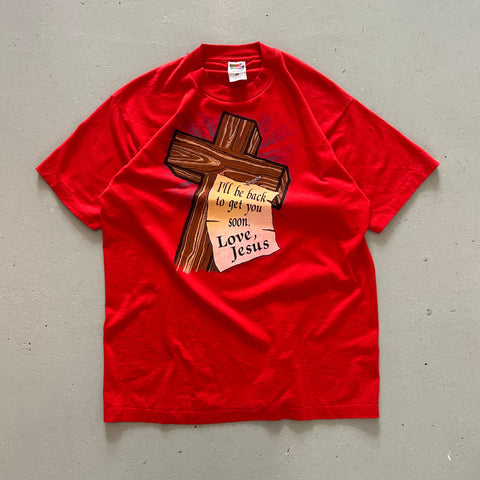 Vintage 90s 'I'll Be Back To Get You Soon' T-Shirt