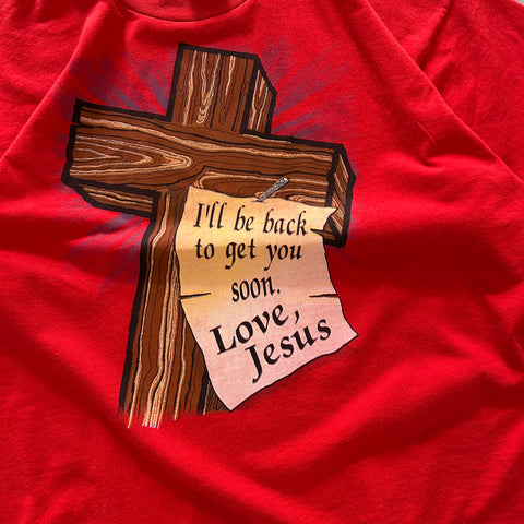 Vintage 90s 'I'll Be Back To Get You Soon' T-Shirt