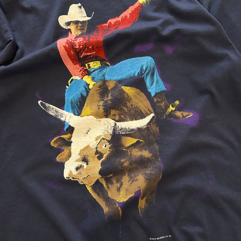 Vintage 90s Cowboy Rodeo T-Shirt