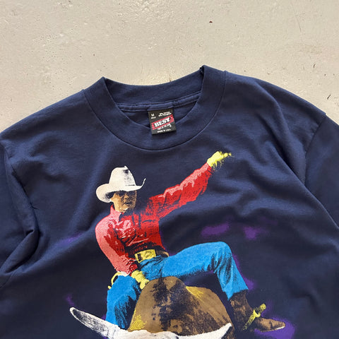 Vintage 90s Cowboy Rodeo T-Shirt