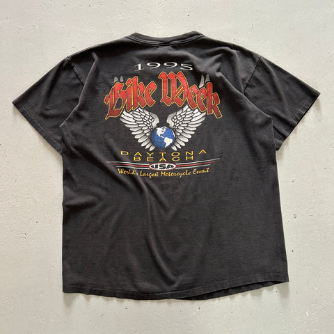 Vintage 1995 Daytona Beach Bike Week T-Shirt