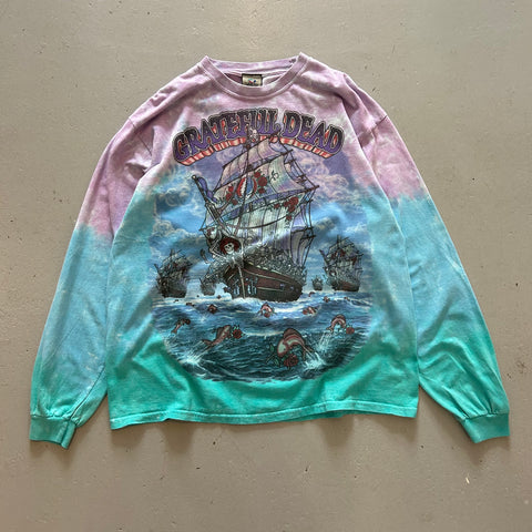 Vintage 2001 Grateful Dead Ship of Fools Longsleeve Shirt