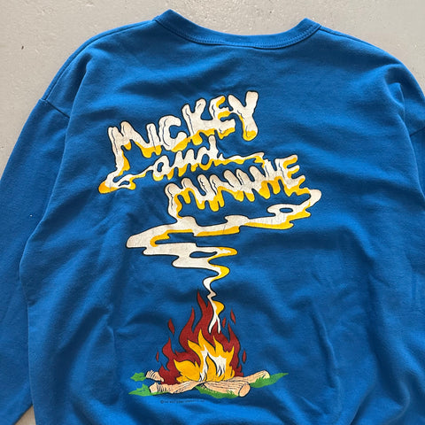 Vintage 90s Mickey & Minnie Mouse Sweater
