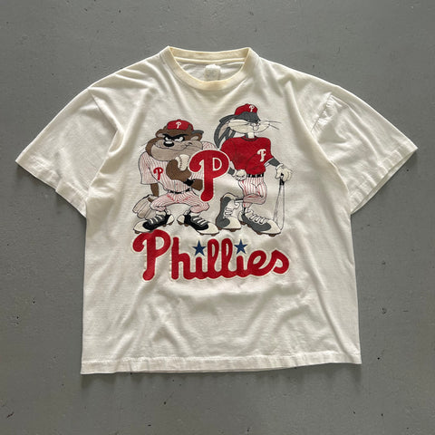 Vintage 90s Taz & Bugs Phillies T-Shirt